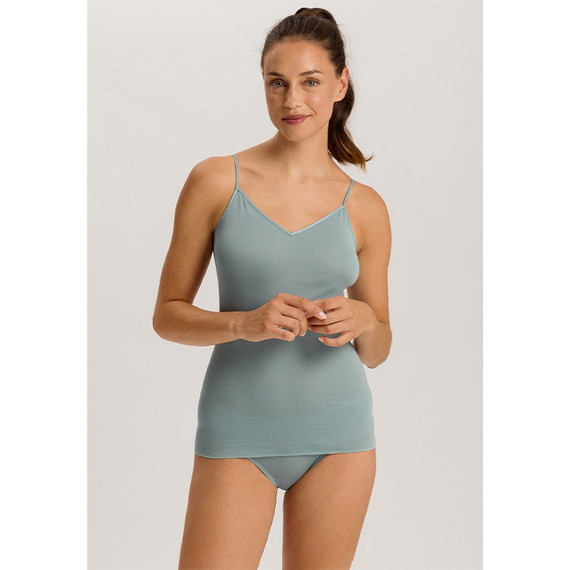 Cotton Seamless Top met Spaghettibandjes