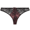 Aubade Courbes Divines String Charme Noir