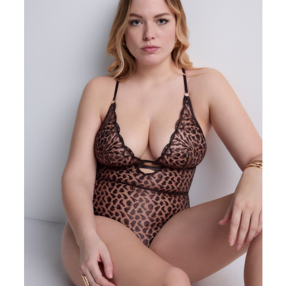 Aubade Crazy In Love Body Satin Brown