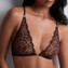 Aubade Crazy In Love Bralette Satin Brown