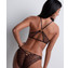 Aubade Crazy In Love Bralette Satin Brown