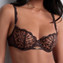 Aubade Crazy In Love Half Cup BH Satin Brown