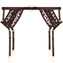 Aubade Crazy In Love Jarretels Satin Brown