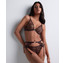 Aubade Crazy In Love Jarretels Satin Brown