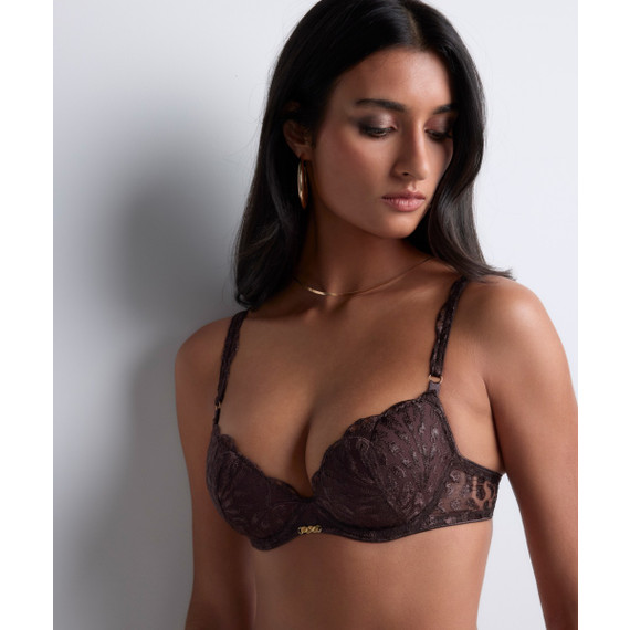 Aubade Crazy In Love Push-up BH Satin Brown