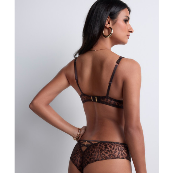 Aubade Crazy In Love Short Satin Brown