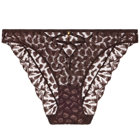 Aubade Crazy in Love Slip Satin Brown