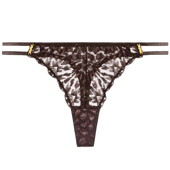 Aubade Crazy In Love String Satin Brown