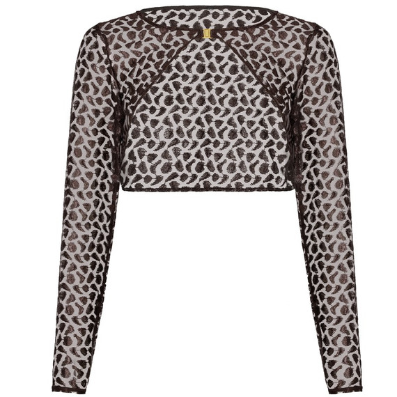 Aubade Crazy In Love Top Satin Brown