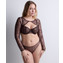 Aubade Crazy In Love Top Satin Brown