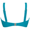 Annadiva Swim Crible Bandeau Bikini Oberteil Petrol