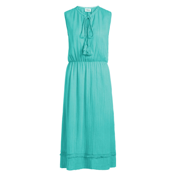 Cyell Sunrise Lange Strandjurk Atlas Green