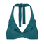 Cyell Flora Teal Halter Bikinitop