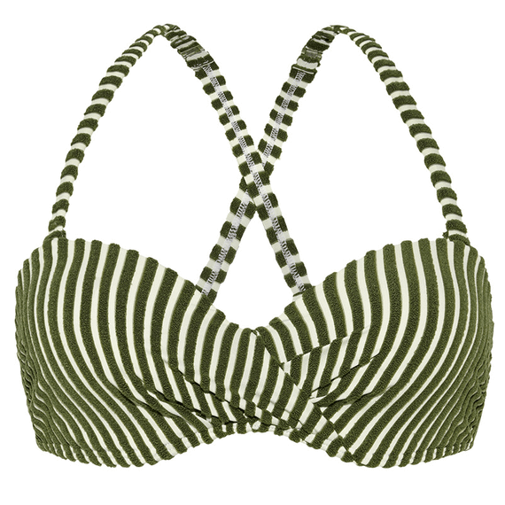 Beachlife Cypress Stripe Multiway Bikinitop