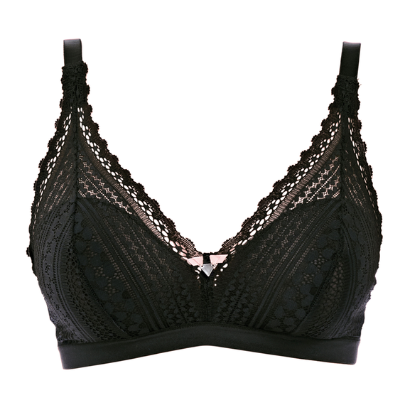 Freya Daisy Lace Bralette Zwart