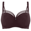 Dame de Paris Balconette BH Aubergine & Silverlurex Purple