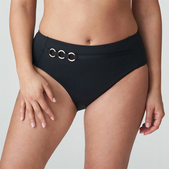 PrimaDonna Swim Damietta Hoog Bikinibroekje Zwart