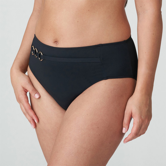 PrimaDonna Swim Damietta Hoog Bikinibroekje Zwart