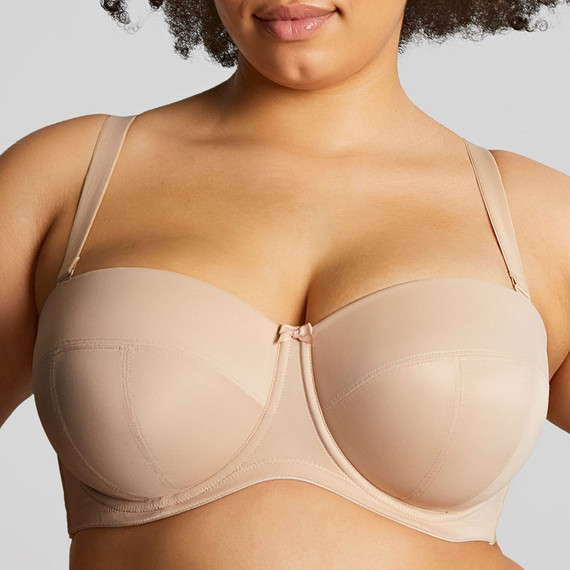 Sculptresse Dana Strapless BH Linen