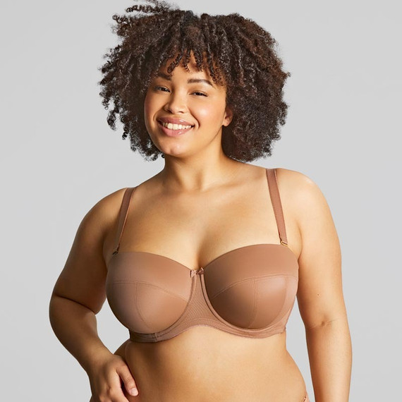 Sculptresse Dana Strapless BH Caramel
