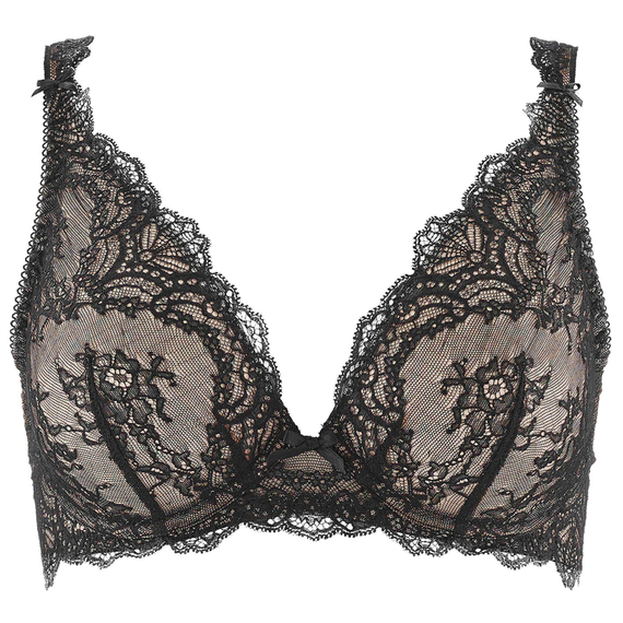 Aubade Danse des Sens Plunge BH Noir