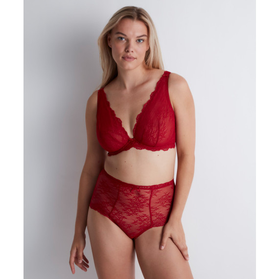 Aubade Danse des Sens Comfort Plunge BH Irresistible Red