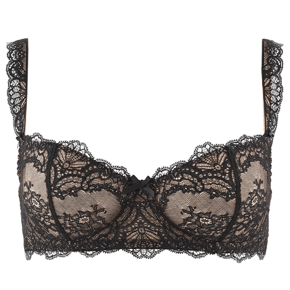 Aubade Danse Des Sens Half Cup BH Noir