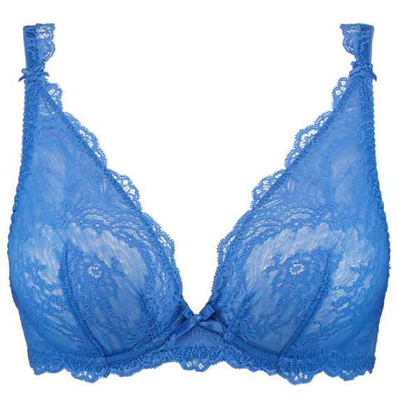 Aubade Danse des Sens Plunge BH Bleu Etendre