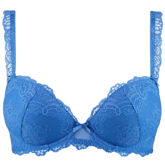 Aubade Danse des Sens Push-up BH Bleu Etendre