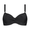 Beachlife Dark Grey Twist Bikinitop