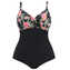 Elomi Swim Dark Tropics Badpak Black 