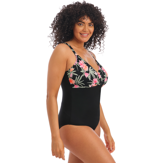 Elomi Swim Dark Tropics Badpak Black