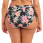 Elomi Swim Dark Tropics Hoog Bikinibroekje Black