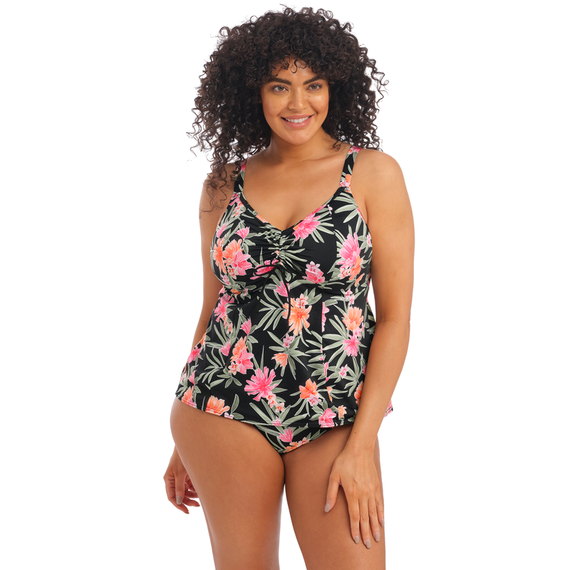 Elomi Swim Dark Tropics Tankinitop Black