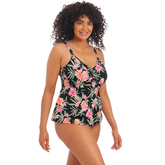 Elomi Swim Dark Tropics Tankinitop Black