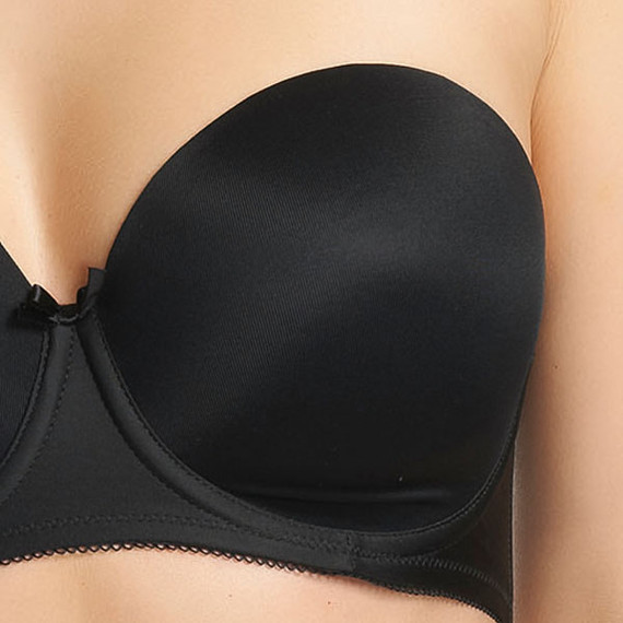 Freya Deco Strapless BH Zwart