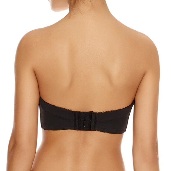 Freya Deco Strapless BH Zwart