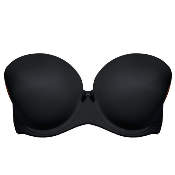 Freya Deco Strapless BH Zwart