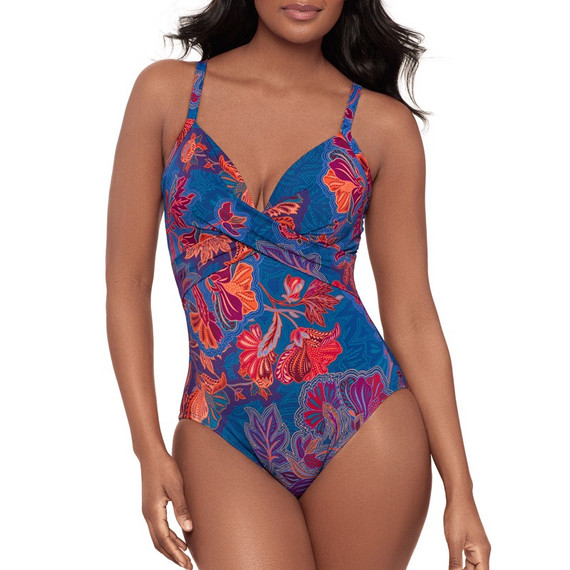 Miraclesuit Decoupage Captivate Badeanzug Multi