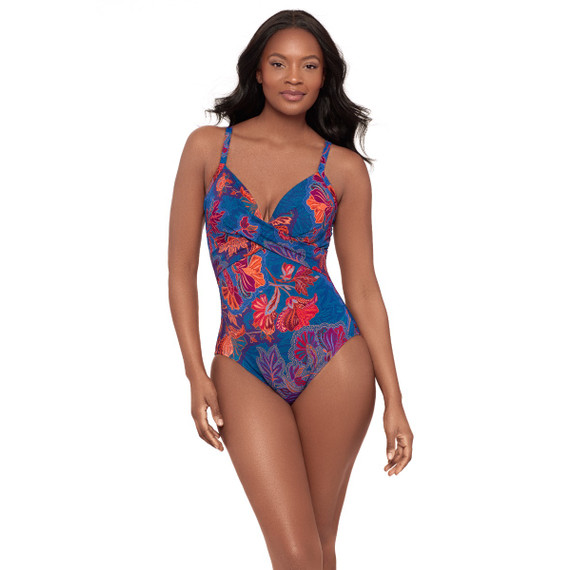 Miraclesuit Decoupage Captivate Badeanzug Multi