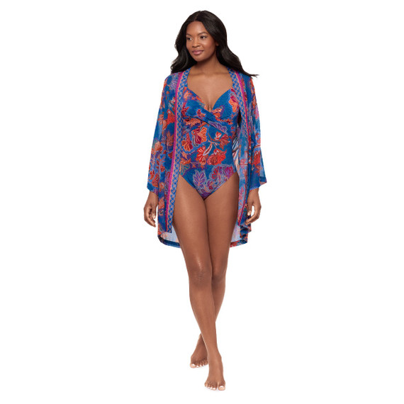 Miraclesuit Decoupage Kimono Multi