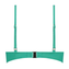 Cyell Deep Green Bandeau Bikinitop