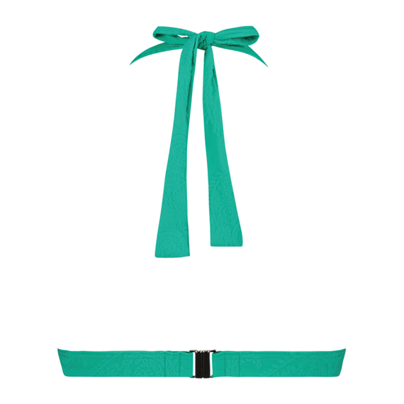 Cyell Badmode Deep Green Triangle Bikinitop