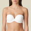 Marie Jo Delphine Strapless BH White