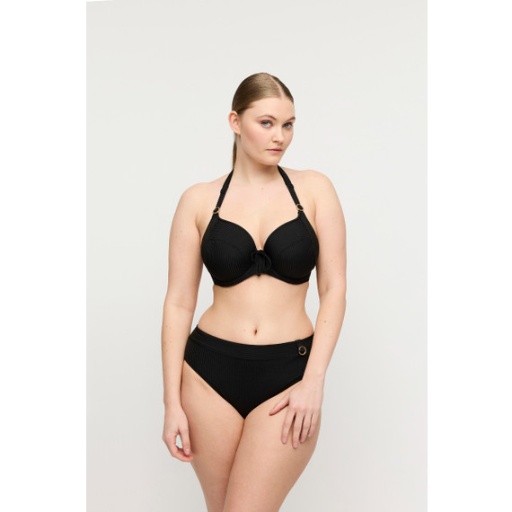 Primadonna Swim Delray Hoog Bikinibroekje Zwart