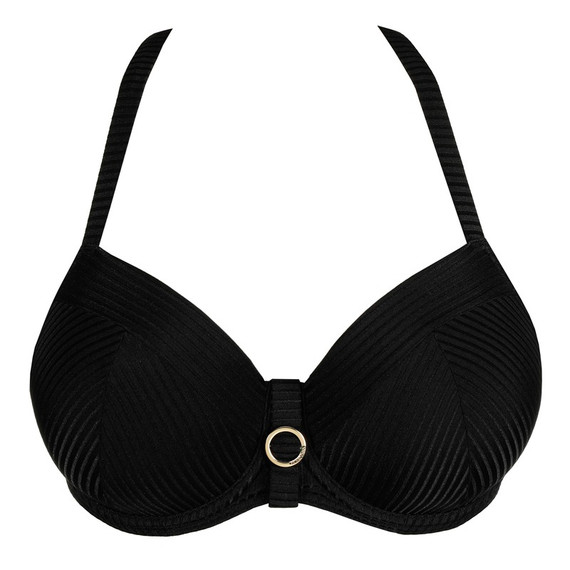 Primadonna Swim Delray Voorgevormde Balconette Bikinitop Zwart