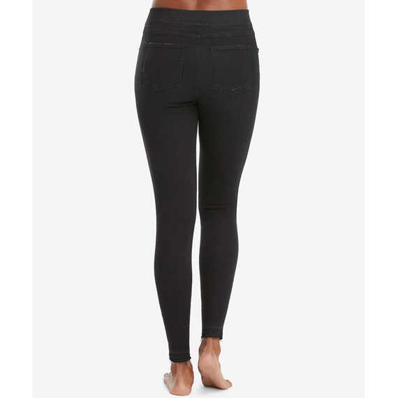 Spanx Distressed Denim Legging Vintage Black