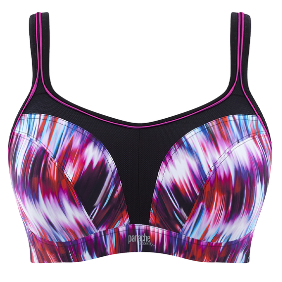 Panache Voorgevormde Sport BH Digital Stripe