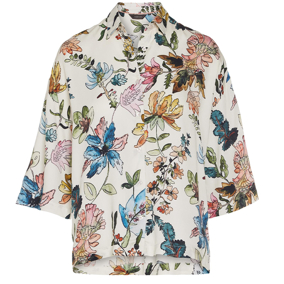 Essenza Dionne Fauve Pyjamashirt Antique White