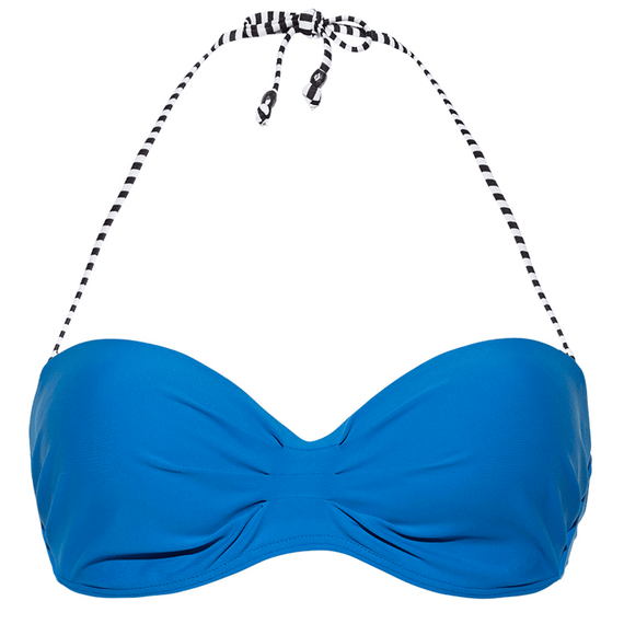 Directoire Blue Bandeau Bikinitop